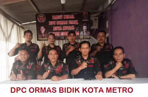 Photo : DPC ORMAS BIDIK KOTA METRO | 20-05-2024