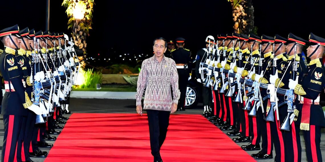 Presiden Jokowi Jamu Santap Malam Para Pemimpin dan Delegasi KTT WWF Ke-10 di GWK