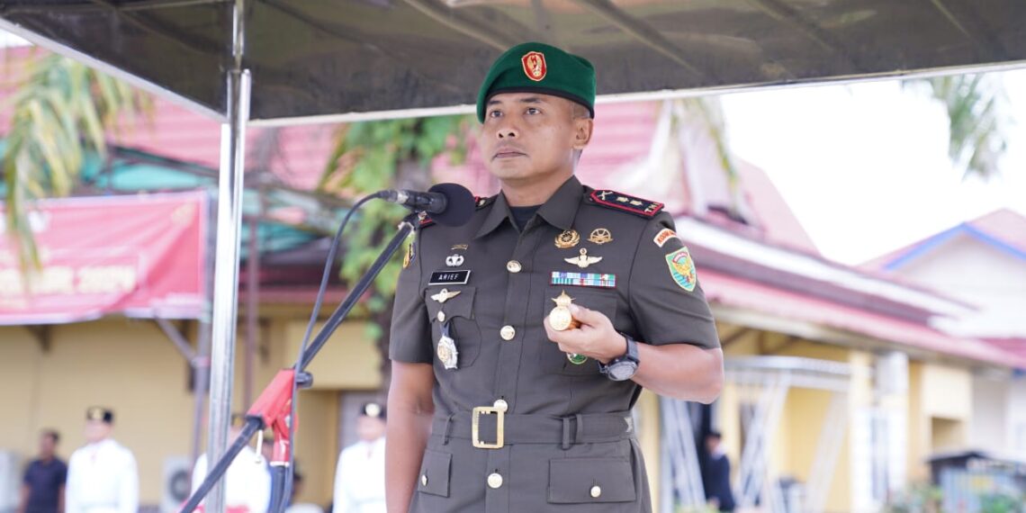 Dandim 0416/Bute Letkol Inf Arief Widyanto,SE.,M.Han. Pimpin Upacara Hari Kebangkitan Nasional Ke-116 Tahun 2024
