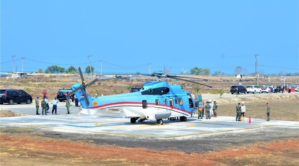 Groundbreaking Pupuk Fakfak, Lahan Seluas 6,4 Hektar Akan Dibangun Helipad Presiden Jokowi