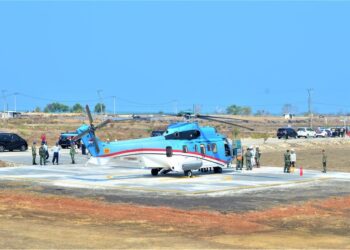 Groundbreaking Pupuk Fakfak, Lahan Seluas 6,4 Hektar Akan Dibangun Helipad Presiden Jokowi