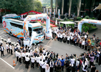 KPK Resmi Lepas Roadshow Bus KPK “Jelajah Negeri Bangun Antikorupsi” Tahun 2024