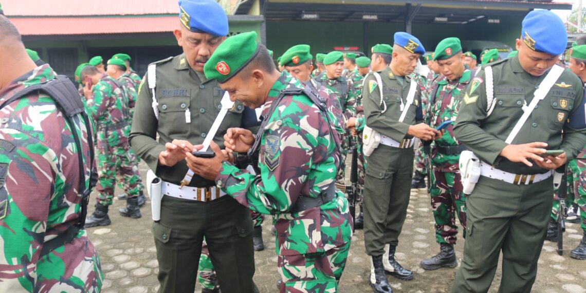 KODIM 0416/Bute Letkol Inf Arief ; “Judi Online Perbuatan Yang Sangat Merugikan Dan Bertentangan Dengan Nilai-Nilai Keprajuritan.”