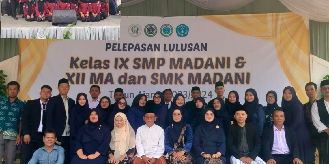 SMP,MA,SMK Madani Gelar Pelepasan dan Perpisahan Siswa Tahun Ajaran 2023/2024
