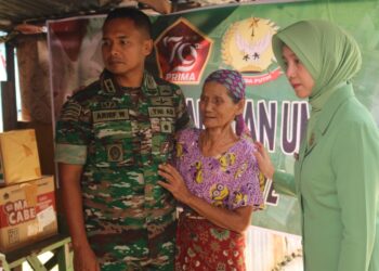 Peduli Ekonomi Rakyat, Kodim 0416 Bute Jelang Perayaan HUT TNI Ke-79 Tahun, Berikan Bantuan Modal Usaha Kepada Puluhan Pelaku Umkm Bungo