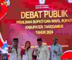 02 Menang dari 01 di Debat Pertama Tanggamus,ini alasan nya.