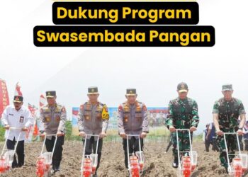 Gugus Tugas Polri Dukung Program Swasembada Pangan