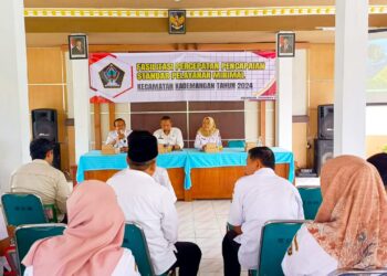 Sosialisasi Percepatan Standar Pelayanan Di Kecamatan Kademangan Bersama Diskominfo Kabupaten Blitar