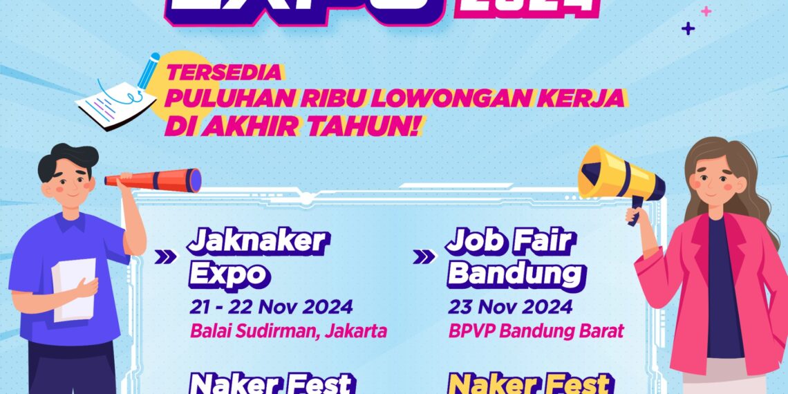 NAKER EXPO 2024 puluhan ribu loker di akhir tahun