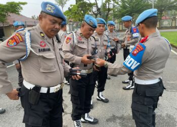 Bid Propam Polda Kalbar Laksanakan Pengecekan Senjata Api Di Lingkungan Polda Kalbar