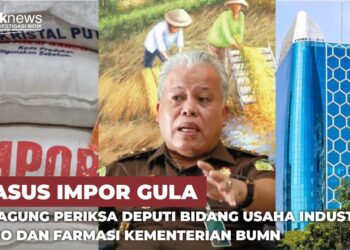 Kasus Impor Gula, Kejagung Periksa Deputi Bidang Usaha Industri Agro dan Farmasi Kementerian BUMN