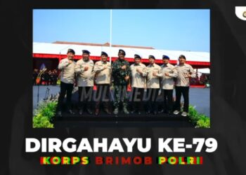DIRGAHAYU Ke-79 Korps Brimob Polri