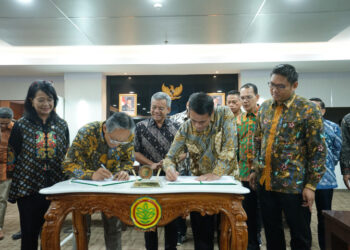 Menteri Pertanian dan Menteri PUPR Tandatangani Kesepakatan Krusial untuk Percepatan Swasembada Pangan