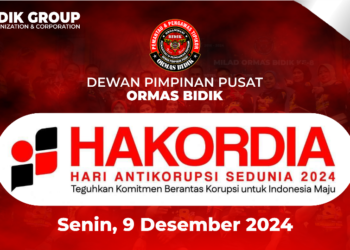 HAKORDIA | ORMAS BIDIK siap menjadi media aspirasi masyarakat dalam menyampaikan suara dalam melawan korupsi