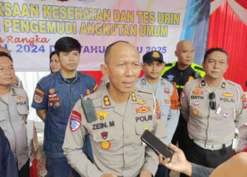 Antisipasi Keselamatan Jelang Nataru, Ditlantas Polda Jatim Tes Urine Pengemudi Bus