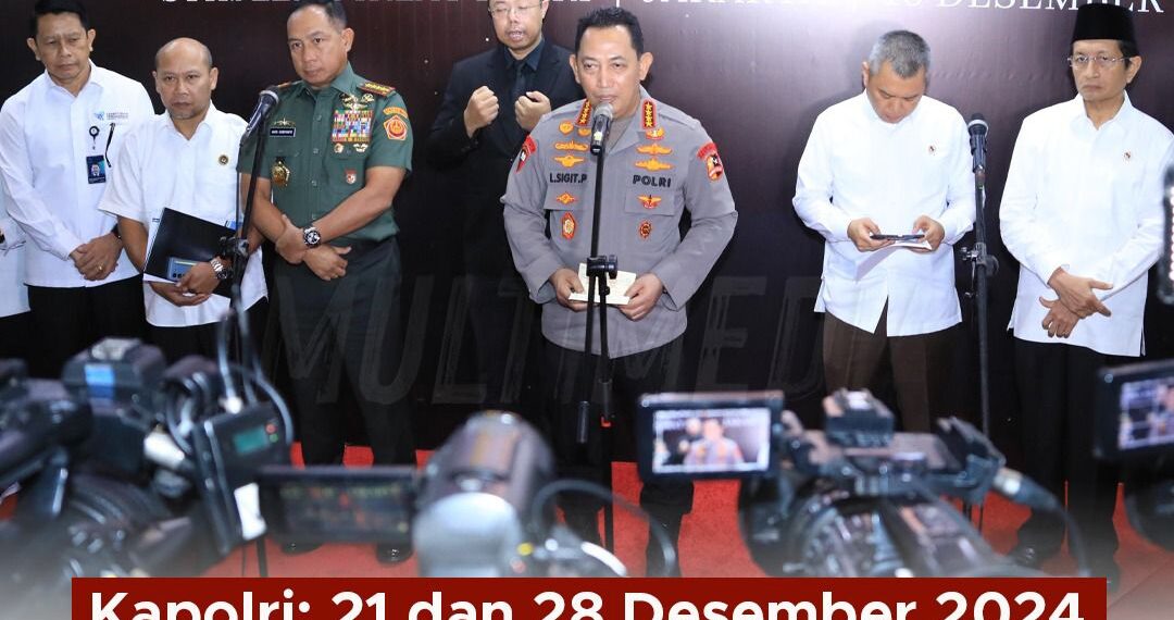 Kapolri minta jajarannya untuk laksanakan pengamanan libur Nataru dengan baik