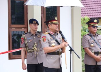 Kapolda Kalbar Pimpin Langsung Upacara Penutupan Pendidikan dan Pelantikan Bintara Polri Gelombang II T.A 2024