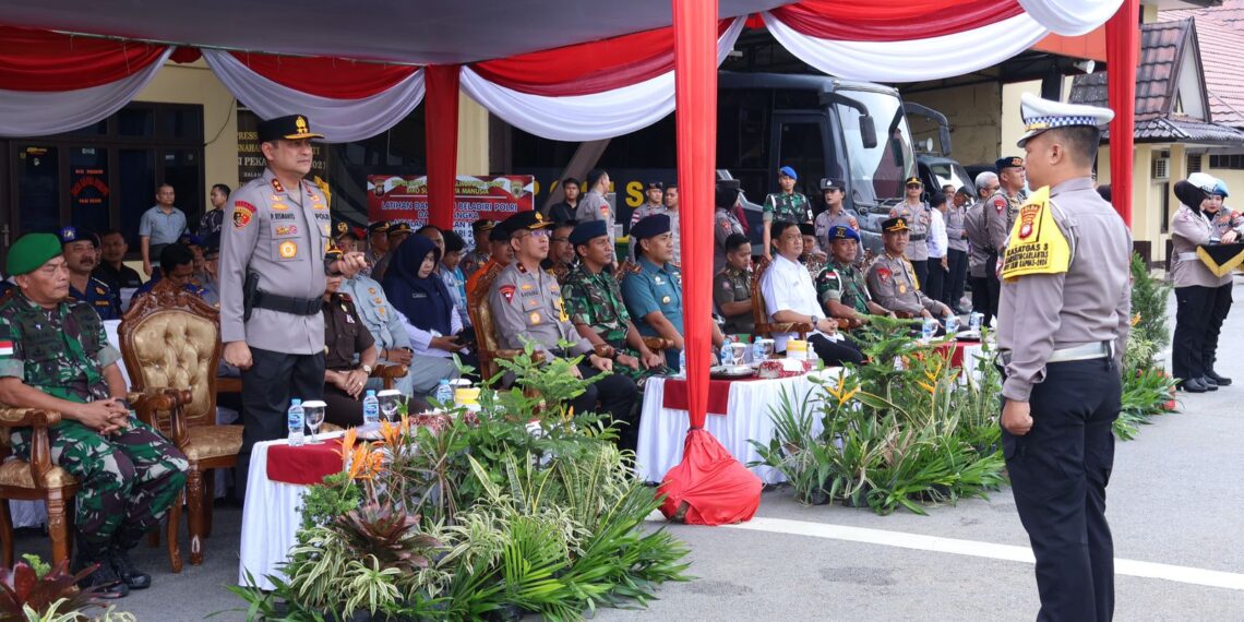 Apel Gelar Pasukan Operasi Lilin 2024, Persiapan Pengamanan Nataru yang Solid dan Terpadu