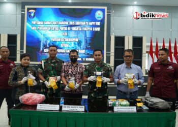 Narkotika Jenis Sabu Seberat 6,2 Kg dan 700 Butir Happy Five di Serahkan Pangdam XII/Tpr ke BNN Kalbar Kubu Raya