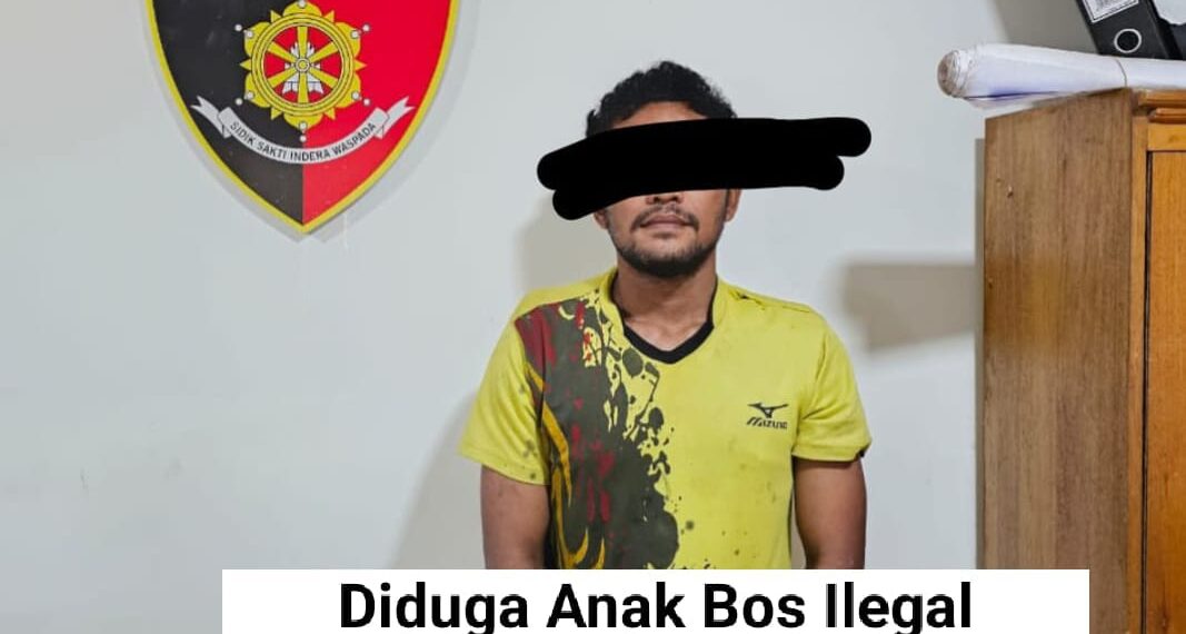 Polsek Sandai Polres Ketapang berhasil amankan truck canter bermuatan kayu ulin yang diduga ilegal