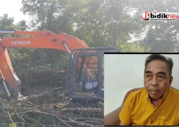 Camat Naga Tayap Ungkap Akan Segera Ambil Langkah Kongkrit Atas Maslah PT.SMS yang Merusak Lahan Warga
