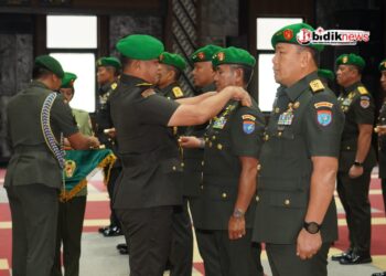 Mayjen TNI Jamallulael Resmi Jabat Pangdam Tanjungpura