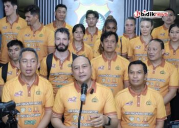 Launching Tim Voli Bhayangkara Presisi dan Popsivo Polwan : Kapolda Kalbar Optimis 2025 Masuk Final