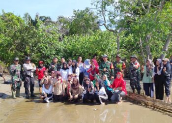 Peringati hari juang TNI AD ke-79 KODIM 0423 Gelar Penanaman 1000 Pohon Mangrove Guna Wujudkan ekosistem pesisir pantai