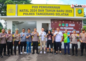 Kapolres Tangerang Selatan Sosialisasikan CETAR di CFD Bintaro