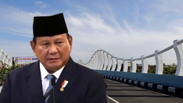 Presiden Prabowo Resmikan Flyover Madukoro Semarang