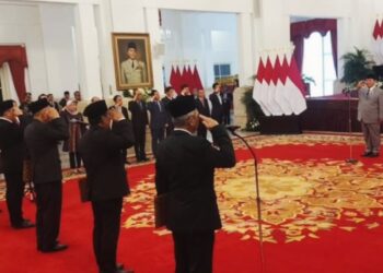 Presiden Prabowo Lantik 2 Jaksa Terbaik Sebagai Pimpinan KPK