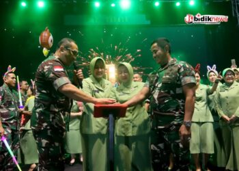 Perayaan Tahun Baru 2025 Semarakkan Prosesi Lepas Sambut Pangdam XII/Tpr