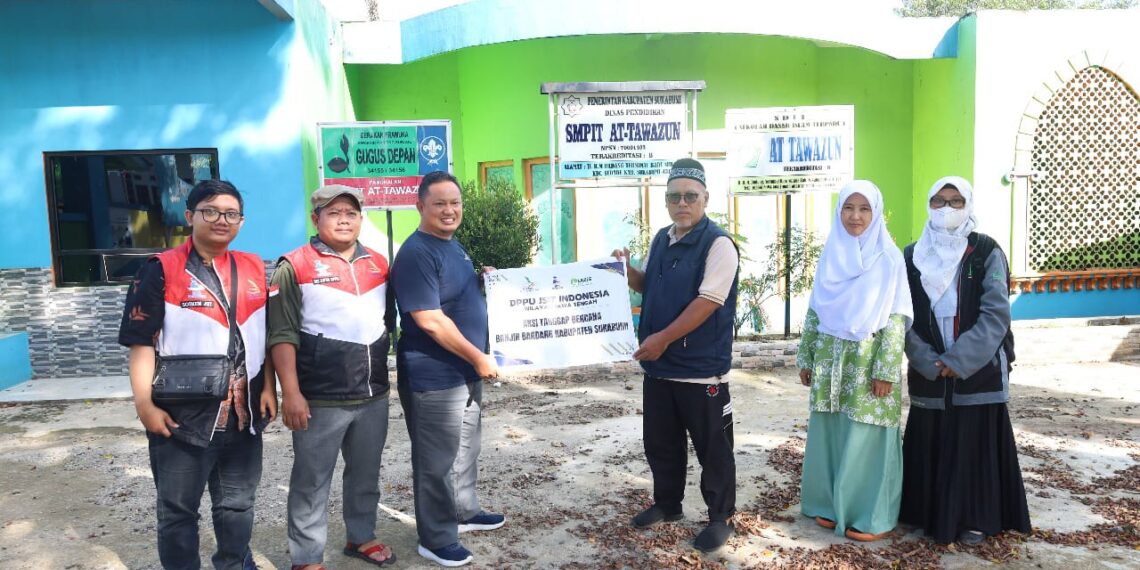 JSIT Indonesia Wilayah Jawa Tengah Salurkan Bantuan untuk Korban Banjir di Sukabumi