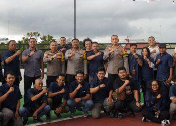 Kapolres Kubu Raya Bangun Sinergi dengan Insan Pers di Awal Tahun 2025