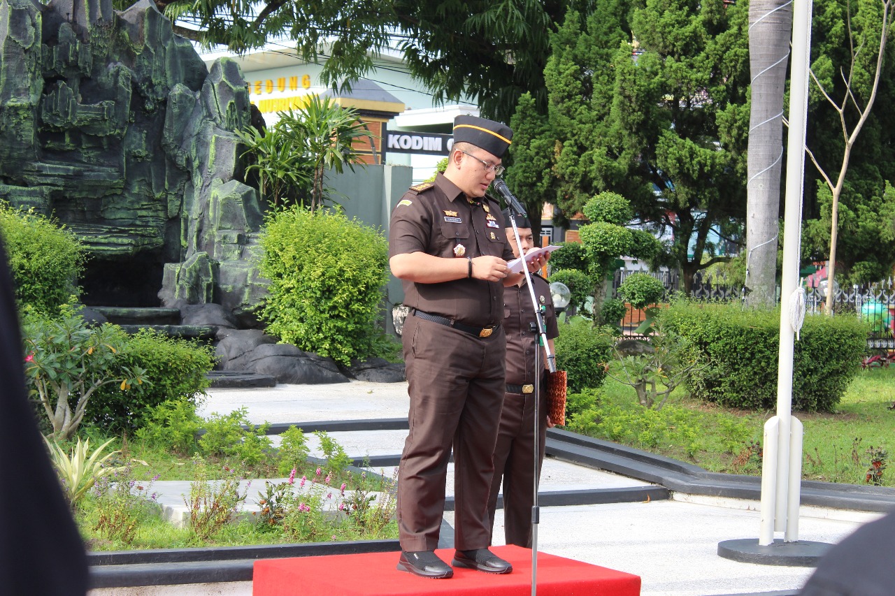 Kejaksaan Negeri Kabupaten Blitar Apel Pencanangan Zona Integritas Menuju WBK dan WBBM Tahun 2025