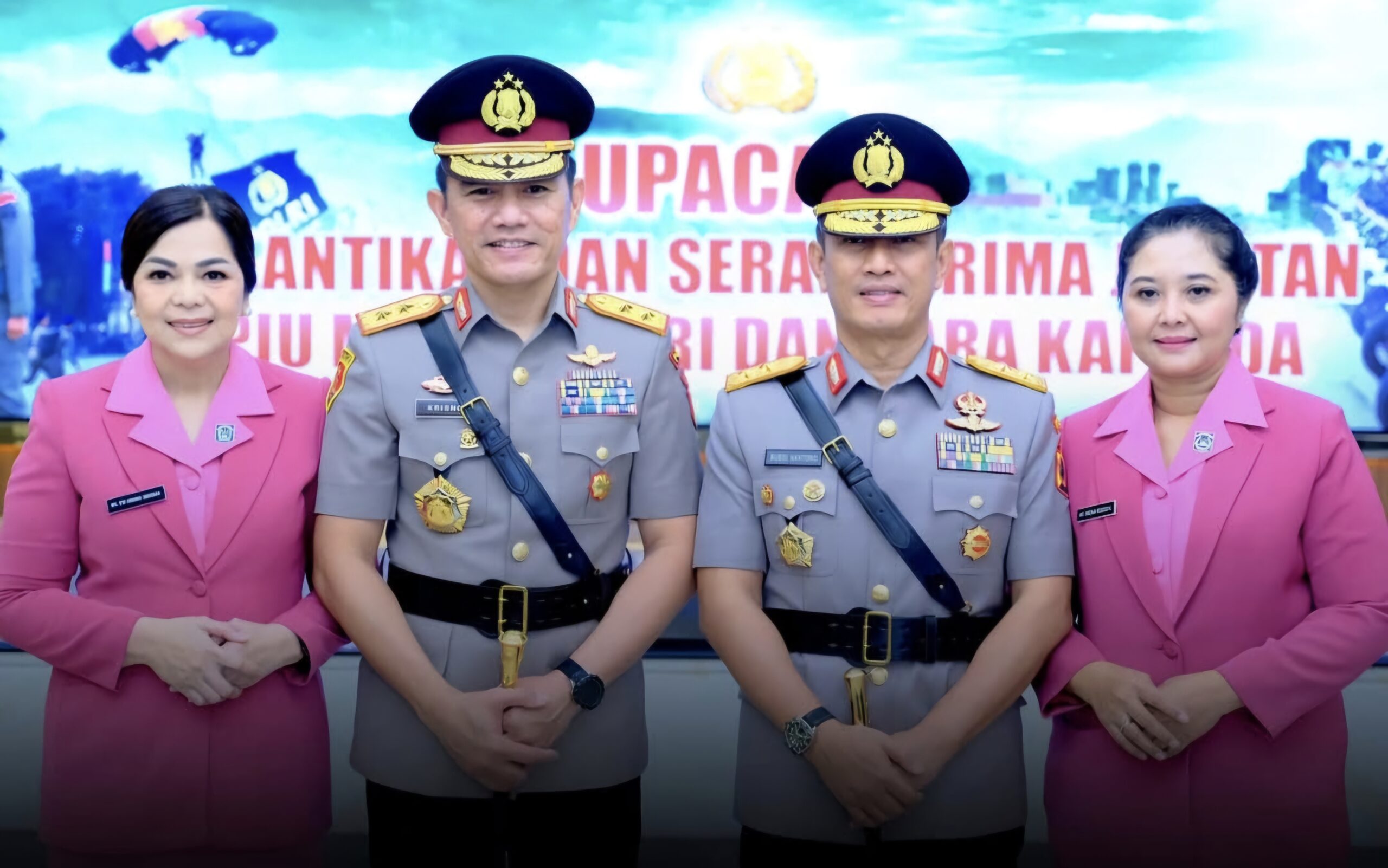 Kapolri Pimpin Langsung Upacara Serah Terima Jabatan Kapolda Jambi