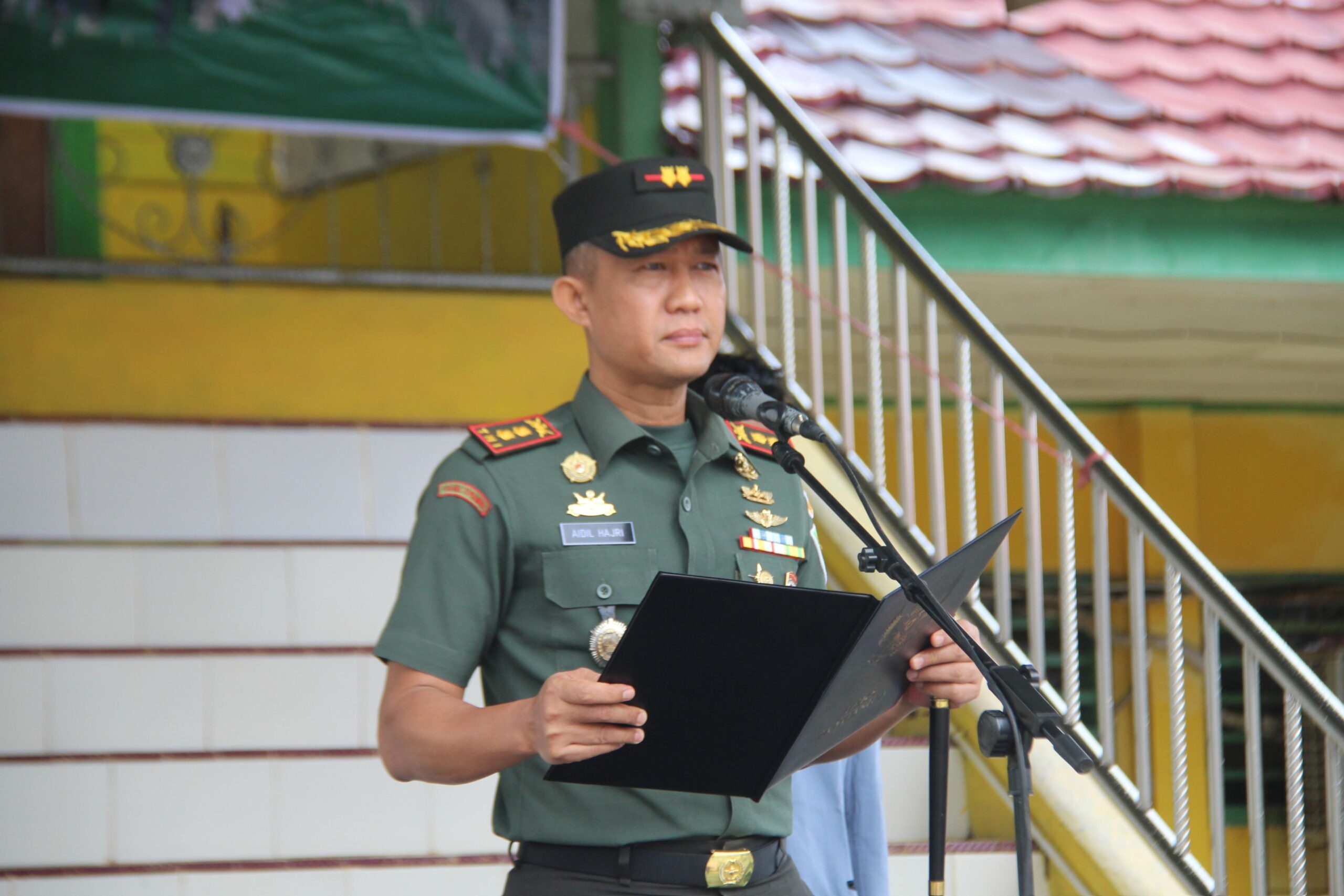 Dandim 0423/BU Terus Gelorakan Nasionalisme di Kalangan Generasi Muda Pelajar