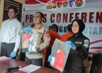 Polres BENGKULU UTARA Berhasil Amankan Dua Orang Pelaku Penyalahgunaan NARKOBA Jenis SABU