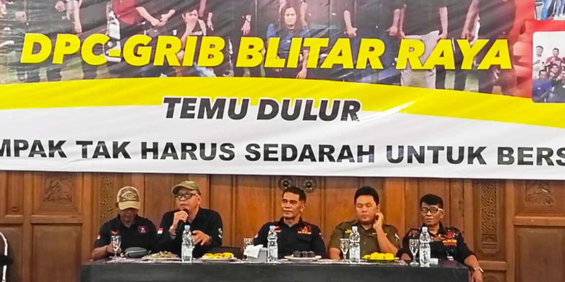 Tingkatkan Silahturahmi, DPD Bidik Jatim Hadiri Halal Bihalal DPC Grib Jaya Blitar Raya