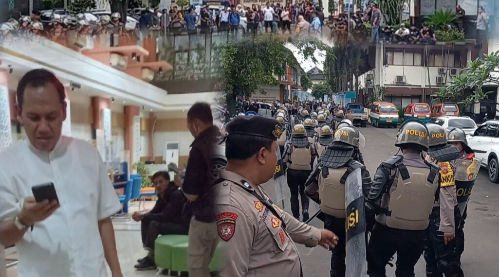Pendemo Kepung Kantor BPN Kota Bandung dan Baku Hantam, Kasie Sengketa Bambang Linglung Ditanya SOP