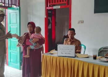 Pemerintah Desa Gembung Raya Kecamatan Napal Putih Kabupaten Bengkulu Utara salurkan bantuan BLT-DD Bulan Juni tahun 2025