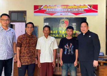 Elsan Tomi Sagita Serahkan DPO Perampokan, Tegaskan Dukungan Penuh pada Polri