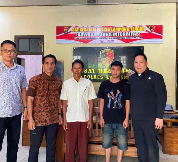 Elsan Tomi Sagita Serahkan DPO Perampokan, Tegaskan Dukungan Penuh pada Polri