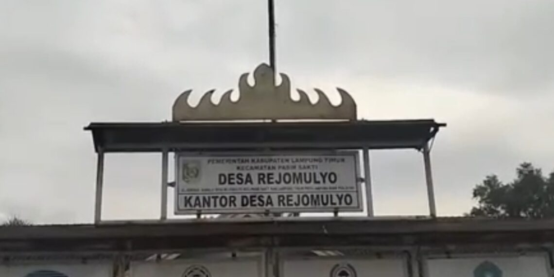Masyarakat Laporkan Kades Rejo Mulyo Kec. Pasir Sakti Lamtim Terkait Dugaan Korupsi Dana Desa