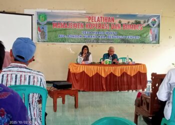 Pemdes Margo Mulyo Gelar Pelatihan Manajemen BUMDes dan Koperasi Merah Putih
