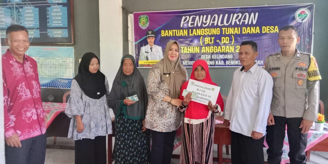 Pemdes Kelindang Salurkan BLT DD Tahap III Tahun Anggaran 2025