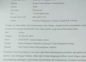 KIP Diabaikan, FBLB Geruduk Disperkan Lebong