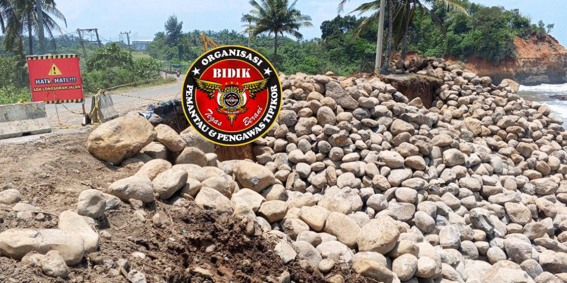 Selamat Group Diduga Ubah Spesifikasi Pembangunan Penanganan Abrasi Pantai