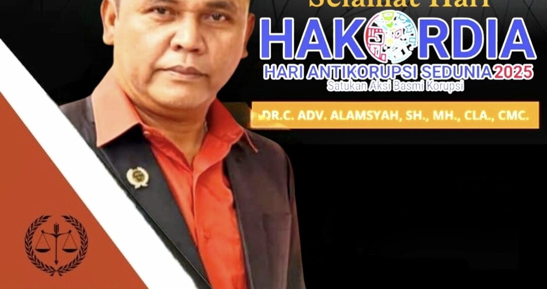 Ultimatum HAKORDIA 2025: Ketua Umum ORMAS BIDIK Desak Penegakan Hukum Tanpa Pandang Bulu, Siap Jadi ‘Mata dan Telinga’ Rakyat