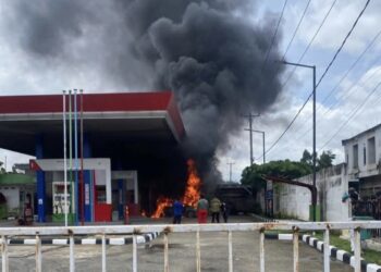 Kapolda Jambi: Usut Tuntas Pelanggaran Langsir BBM Pasca Kebakaran Hebat di SPBU Bungo!